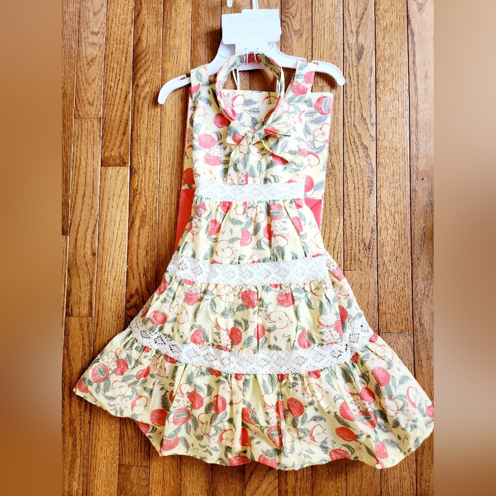 Floral Sleeveless Dress with Lace Accents